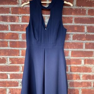 BCBGeneration Navy Midi Dress